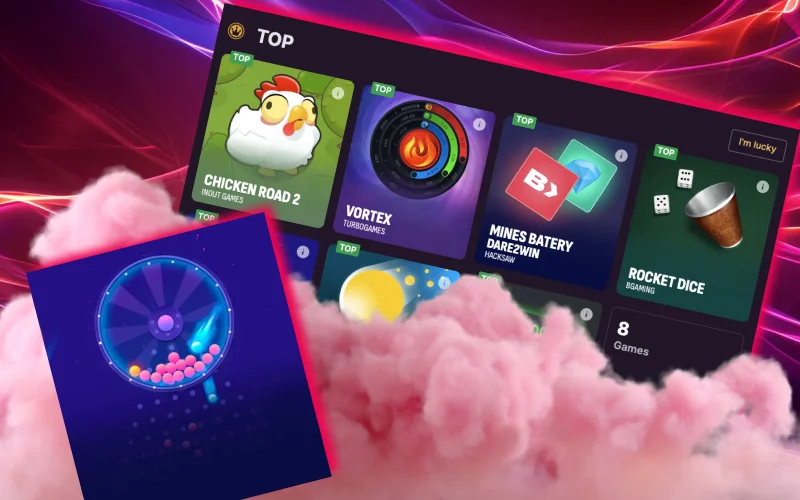 Take a minute to play and win instant games at Batery Casino.