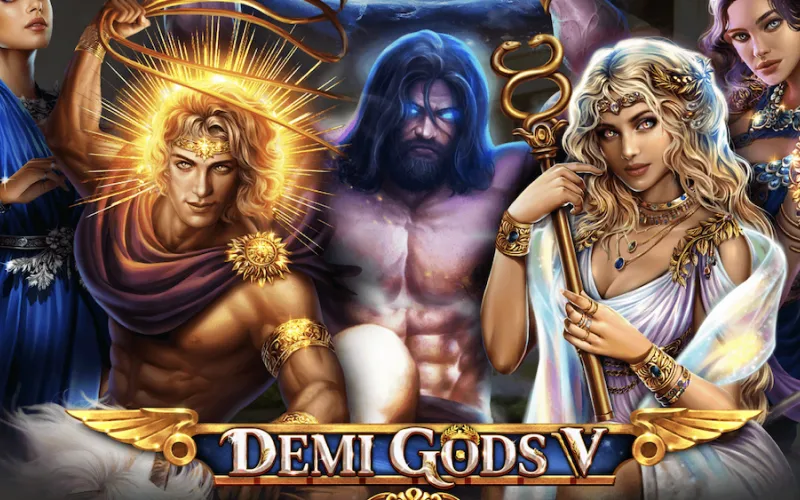 Experience legendary gameplay in Batery Demi Gods V online slot.