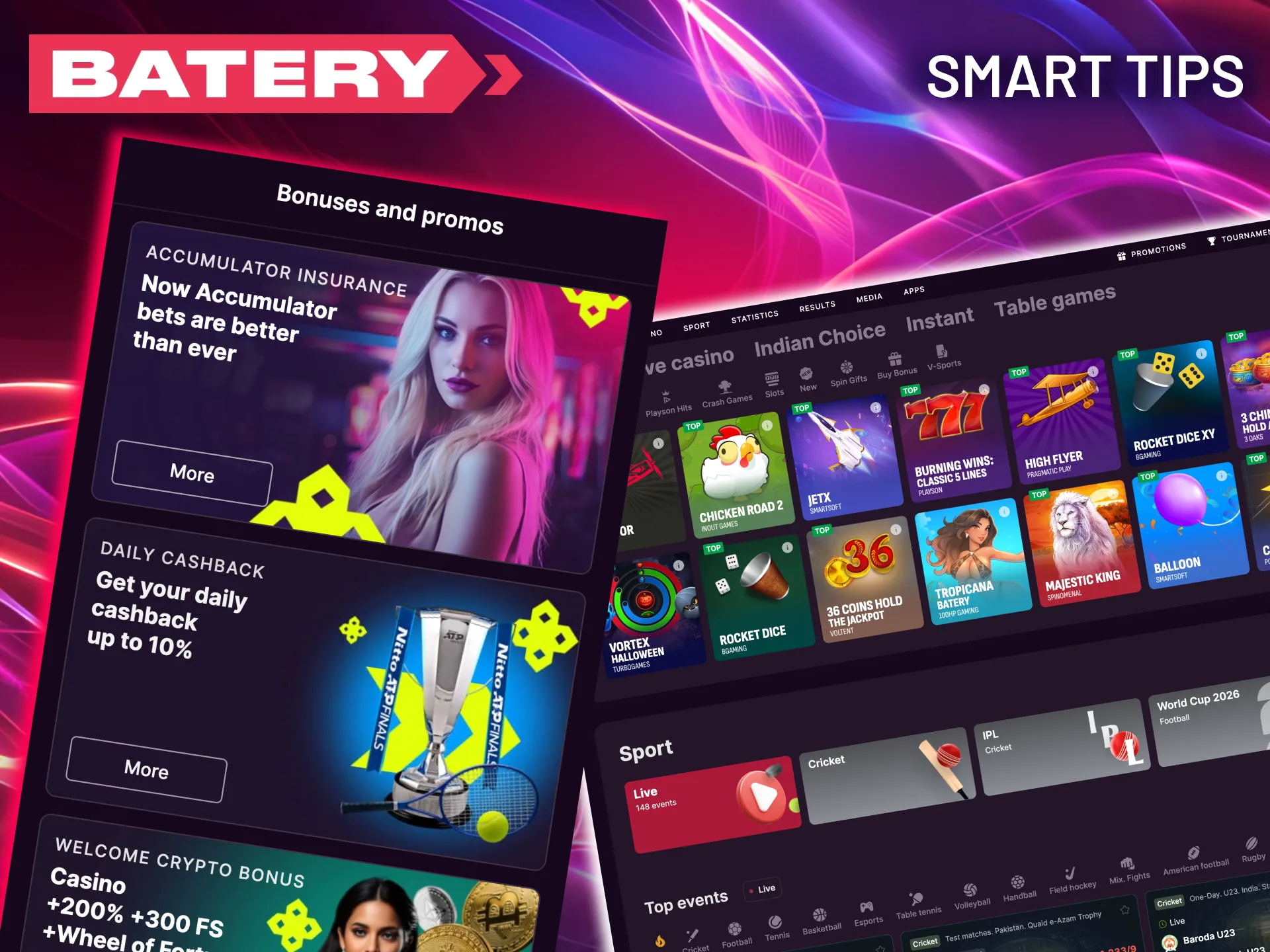 Smart Batery tips to boost casino rewards.