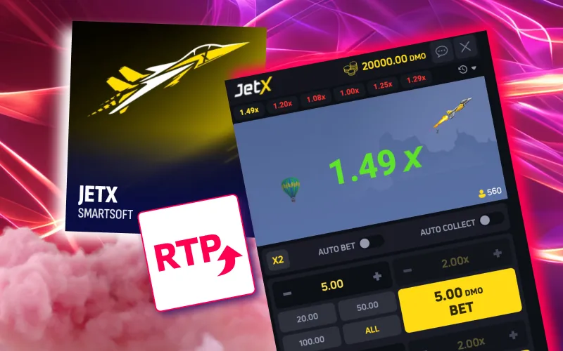Batery offers JetX with 97% RTP and third‑party audited fair results.